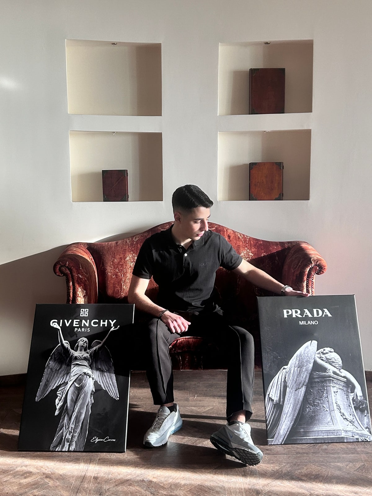 Elysian Canvas, το πρώτο e-commerce brand του Νίκου Τσολάκη